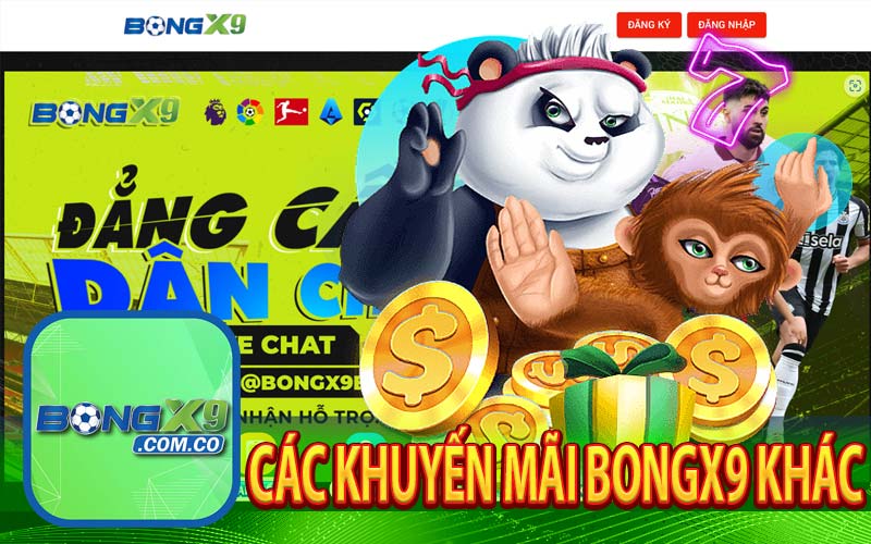 Các khuyến mãi bongx9 khác